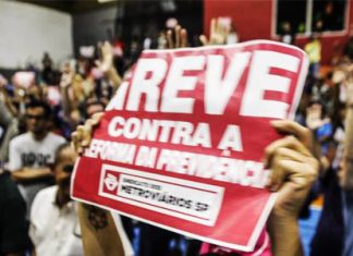 Metroviários de São Paulo aprovam greve dia 5 contra reforma da Previdência