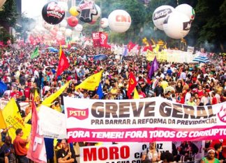 Centrais convocam Greve Nacional dia 5 de dezembro contra a reforma da Previdência