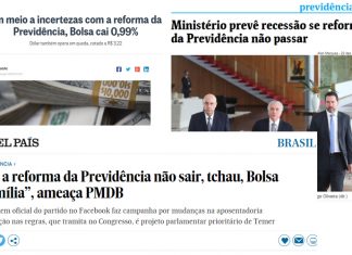 Reforma da Previdência: terrorismo do mercado como chantagem