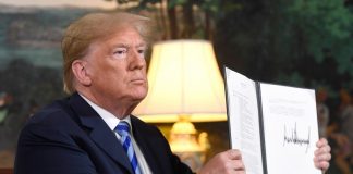 Trump anuncia a saída de seu país do acordo nuclear com o Irã