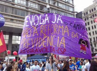 Greve dos servidores municipais de São Paulo luta contra a reforma da Previdência de Covas