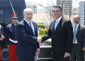 Bolsonaro e Israel Não, Palestina livre Sim! Chega de massacres!