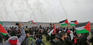 Protestos no Dia da Terra na Palestina