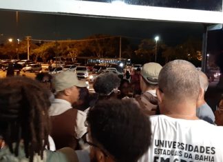 Nota de repúdio à ação truculenta do governo Rui Costa (PT) contra docentes em greve