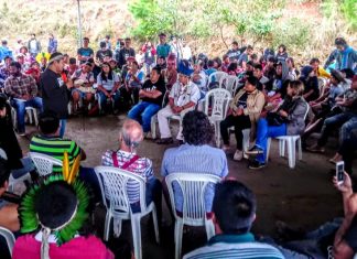 Encontro do povo Guarani reafirma resistência contra Bolsonaro e a luta contra reforma da Previdência