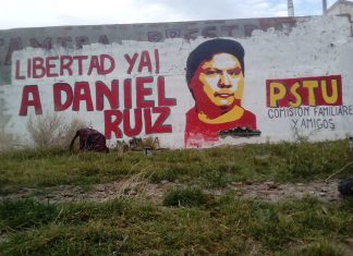 Rede faz chamado a solidariedade pela libertação do preso político argentino Daniel Ruiz