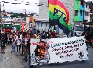 Basta de genocídio da juventude negra! Toda a solidariedade às famílias dos 9 jovens mortos pela PM de Dória!