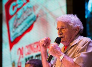 Martinelli presente: Morre histórico líder político e sindical, preso e torturado pela ditadura