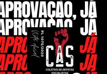 Coletivo de Artistas Socialistas exige aprovação imediata de PL que garante apoio emergencial à Cultura
