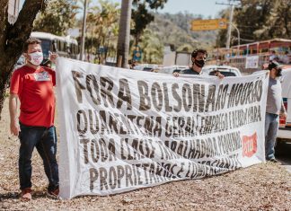 “Bolsonaro não é bem-vindo ao Vale do Aço”