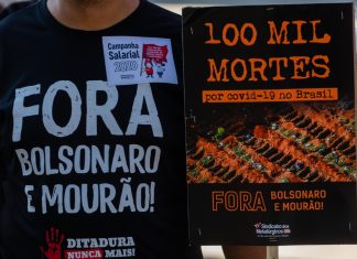 “Fora Bolsonaro”: Dia nacional de luta tem mobilizações pelo país