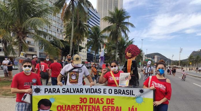 Construir o dia 7 para garantir a vida, os direitos e pôr para Fora Bolsonaro e sua corja!