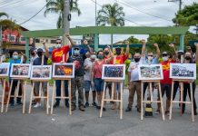 Exposição fotográfica e panfletagem dão inicio às atividades sobre os 10 anos da desocupação do Pinheirinho