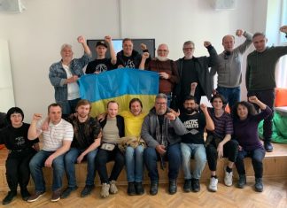 Comboio de sindicalistas vai à Ucrânia e entrega apoio à resistência