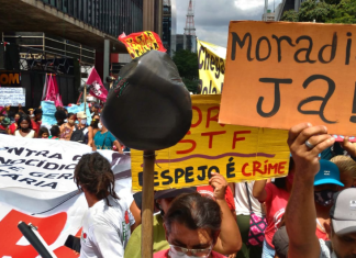 Contra despejos na pandemia, sem-teto voltam às ruas para protestar nesta terça-feira (21)