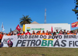 Petroleiros da Regap mobilizados contra a privatização