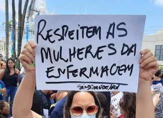 Trabalhadores/as da Enfermagem fazem dia nacional de luta em defesa do piso: Todo apoio!