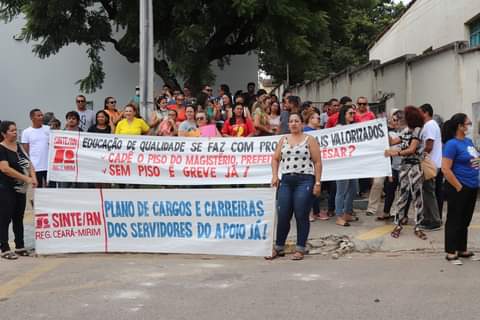 greve educação Ceará-Mirim