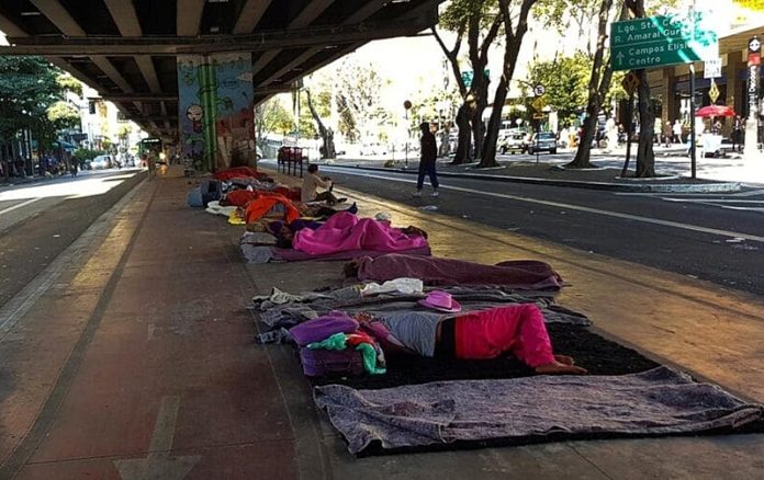 pessoas em situação de rua SP